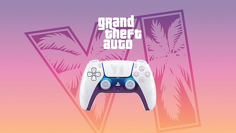 GTA VI DualSense — White